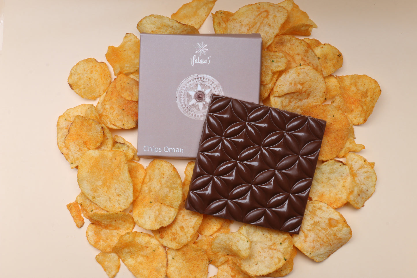 Chips Oman Milk Chocolate Bar 50G