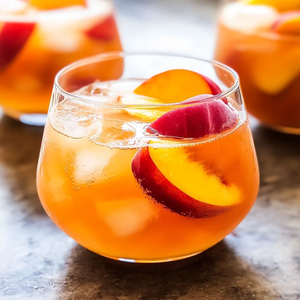 Ice Peach Tea