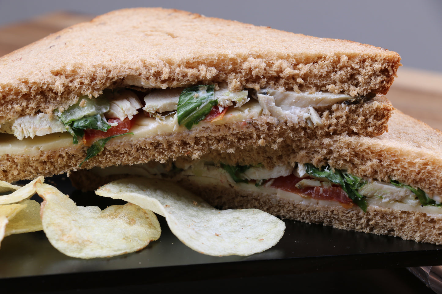 Tuna Melt 9" oats panini sandwich