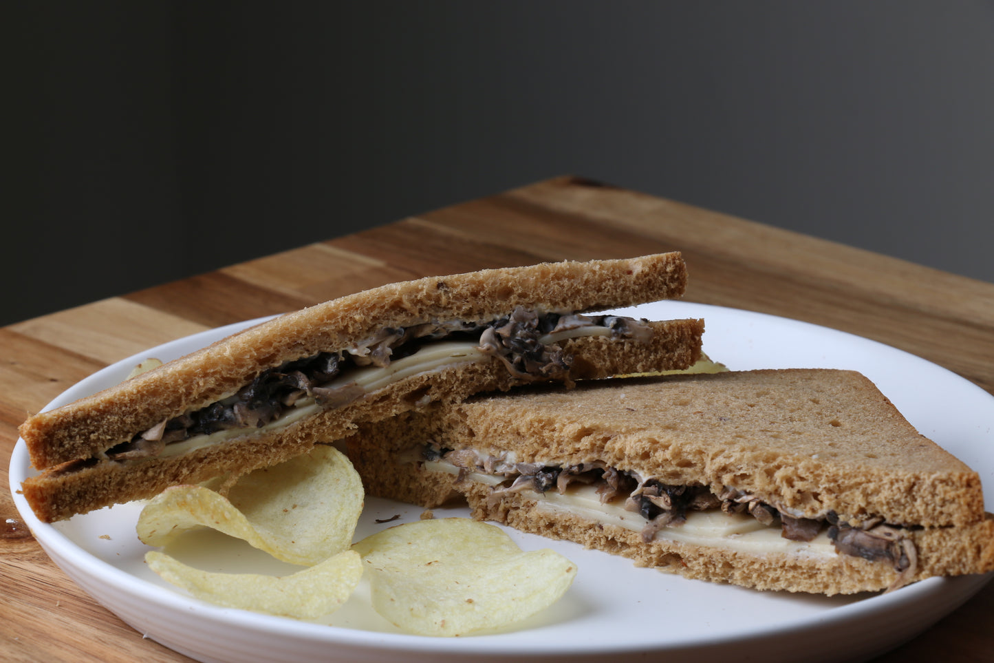 Cheese Mushroom Sandwich