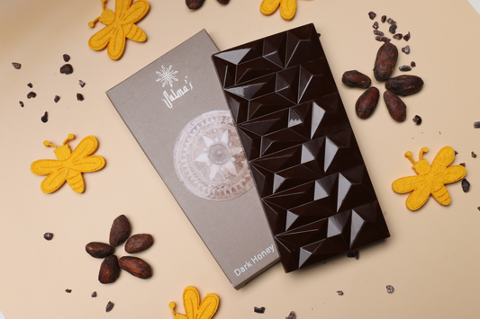 Dark Chocolate Bar Honey 80G