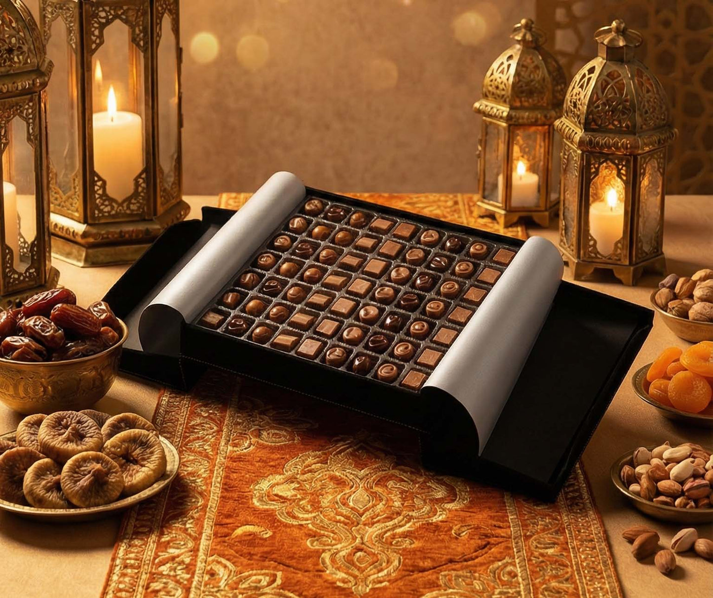 Velvet Vip Box - 126 Pieces, Ramadan & Eid